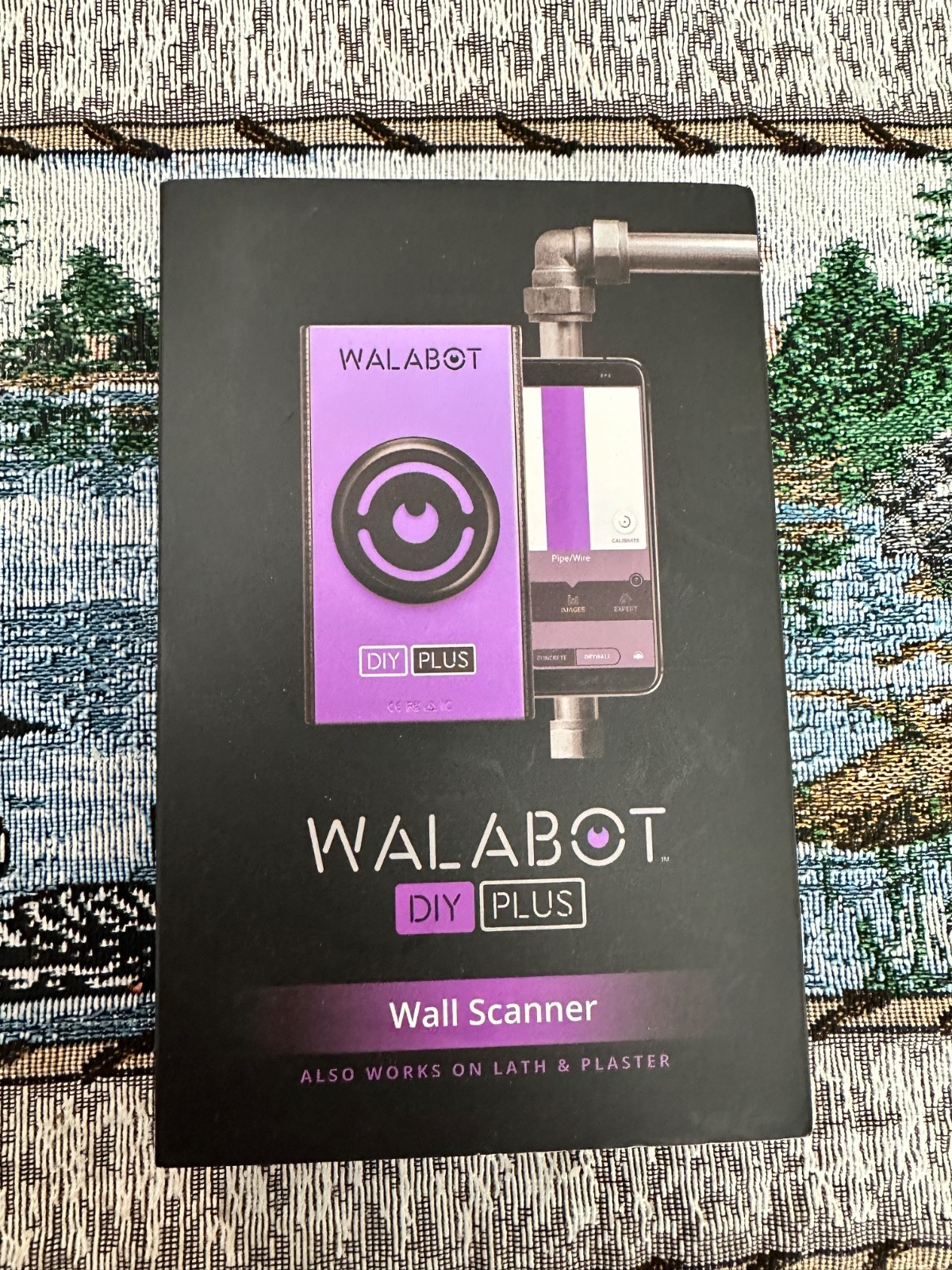 Walabot DIY PLUS Wall Scanner Portable Detects Studs Pipes Wires Multi-Wall