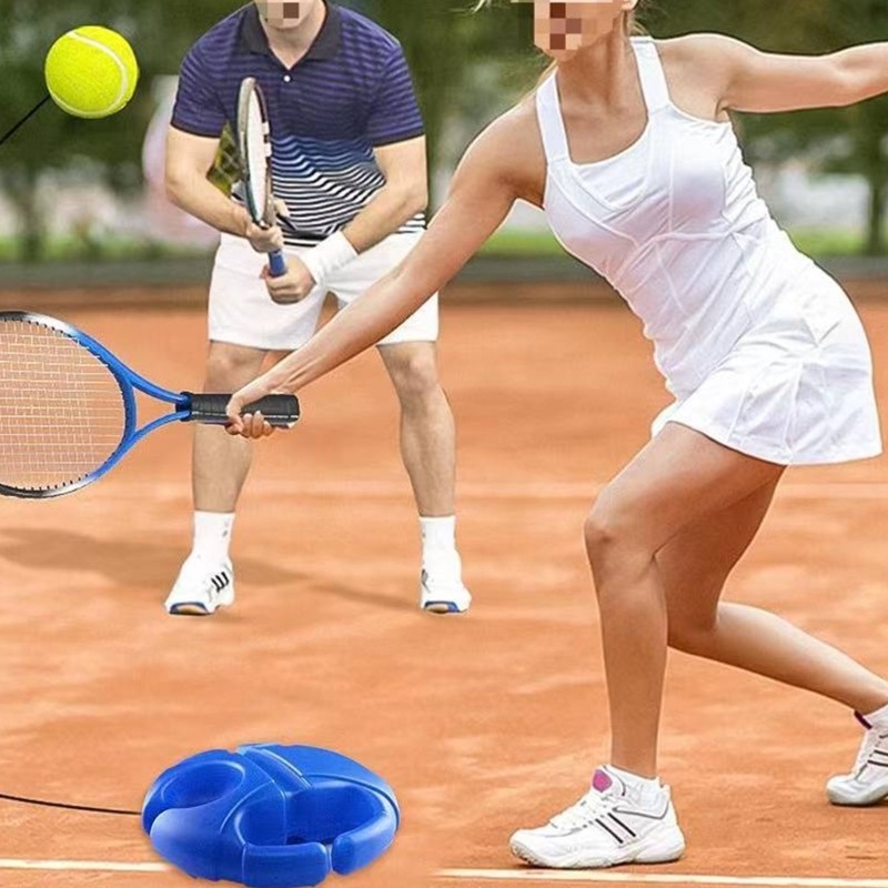 Professional Tennis Trainer Equipment Automatic Ball Return System Enduring