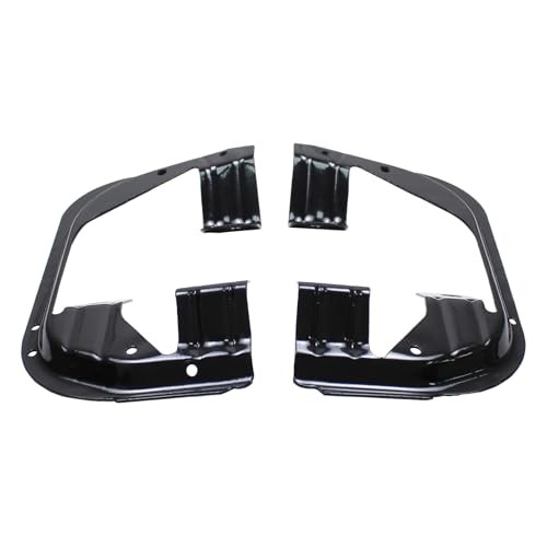 Front Driver and Passenger Side Bumper Bracket and Fog Light Bracket for Ram