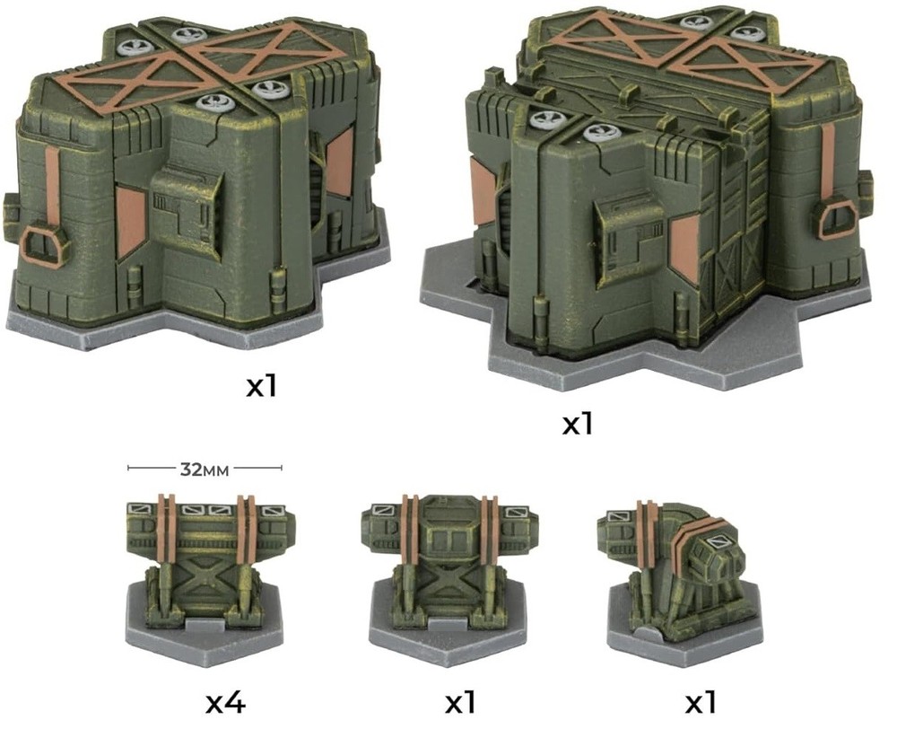 HexTech Terrain: Dropbase Delta - Command Centre