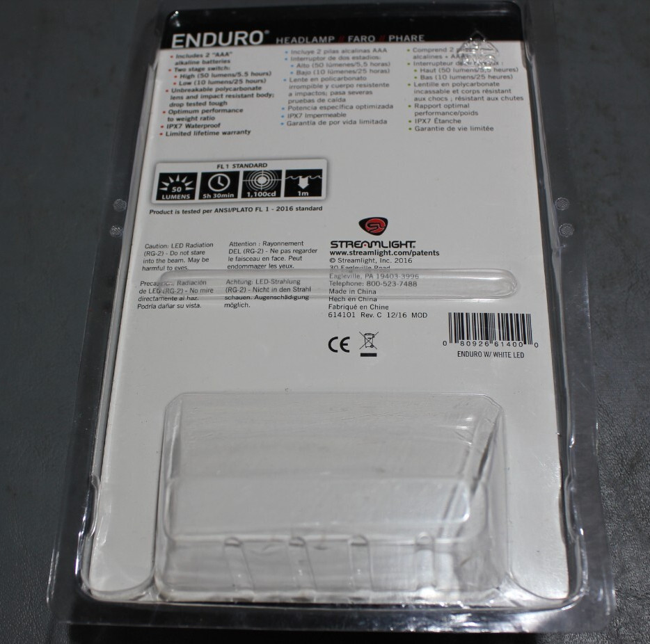STREAMLIGHT 61400 ENDURO® LED HEADLAMP