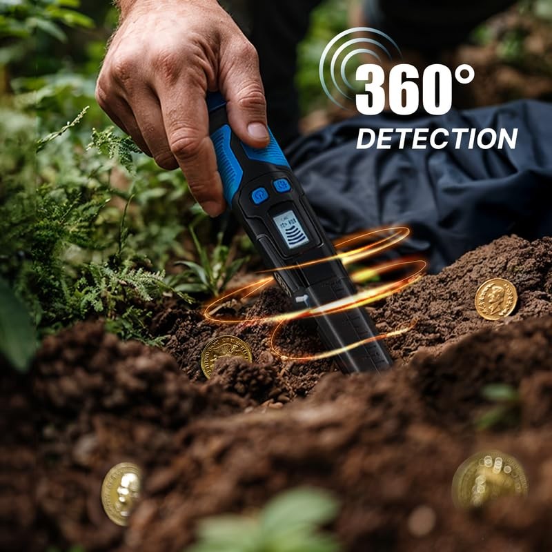 CKG Metal Detector Pinpointer 360° Detection