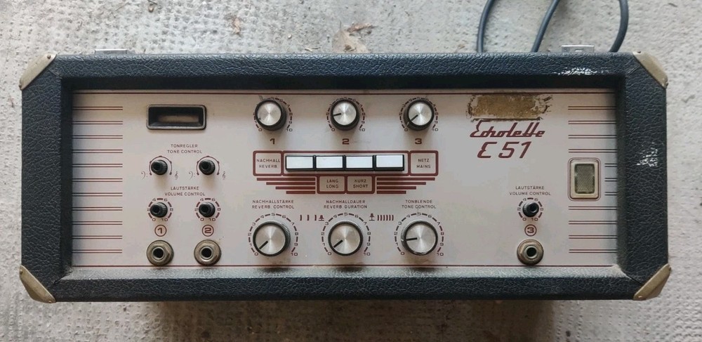 Echolette E51 Amplifier (Proposed Value)
