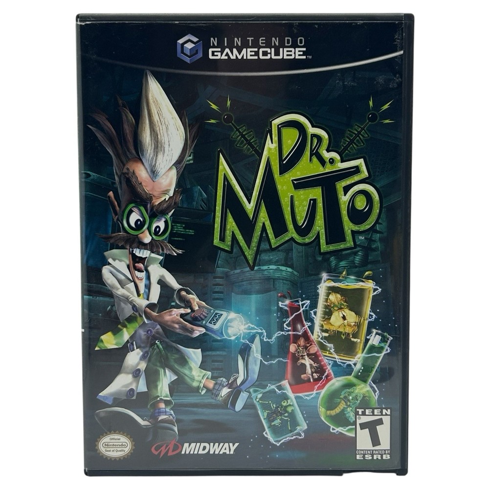 Dr. Muto (Nintendo GameCube, 2002) Authentic Game Case