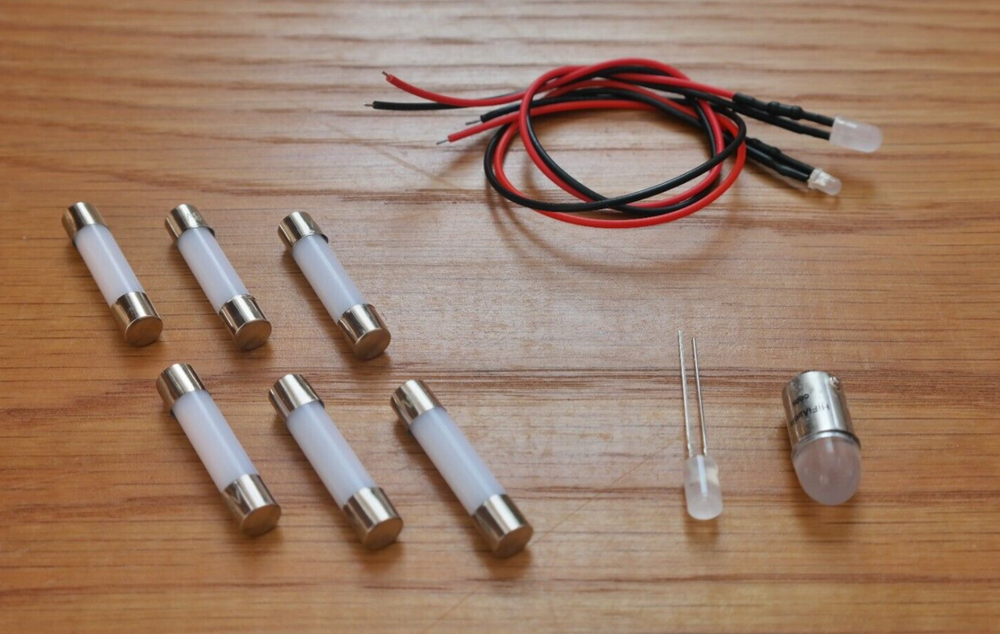 Sansui 6060 receiver replacement front LED lamps bulbs lights kit set