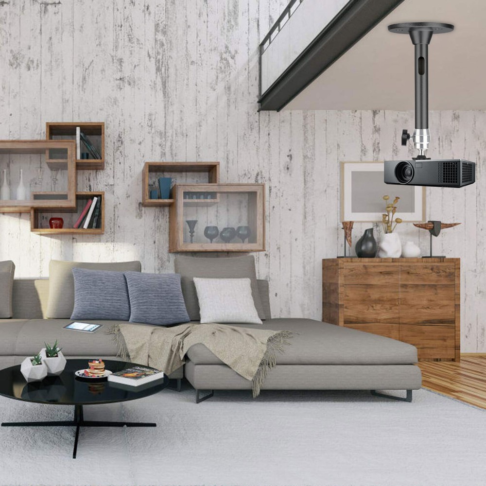 360° Rotatable Universal Wall Ceiling Mount Stand for Mini Projector DVR Camera