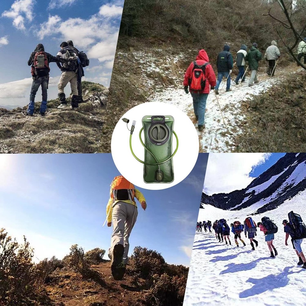 2L Water Bladder Backpack Hydration System Camel bak Pack Bag Camping Hiking US