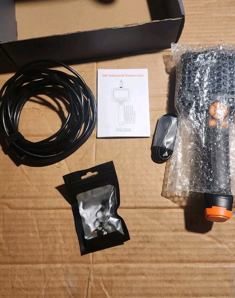 Endoscope camera with light and 30 foot Cable
