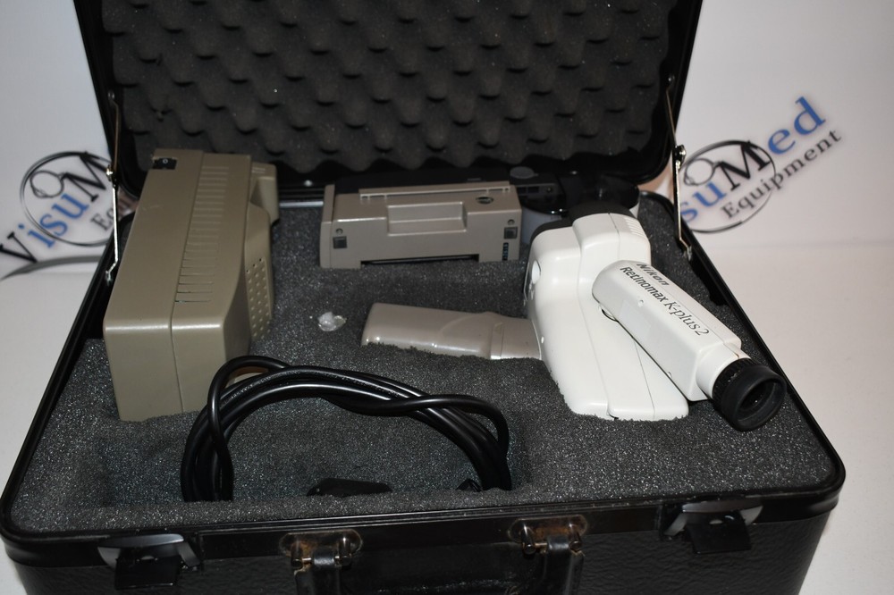 Retinomax 2 plus K Autorefractor keratometer with printer and hard case