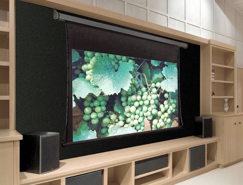 DRAPER PREMIER PROJECTOR SCREEN 104”X65”