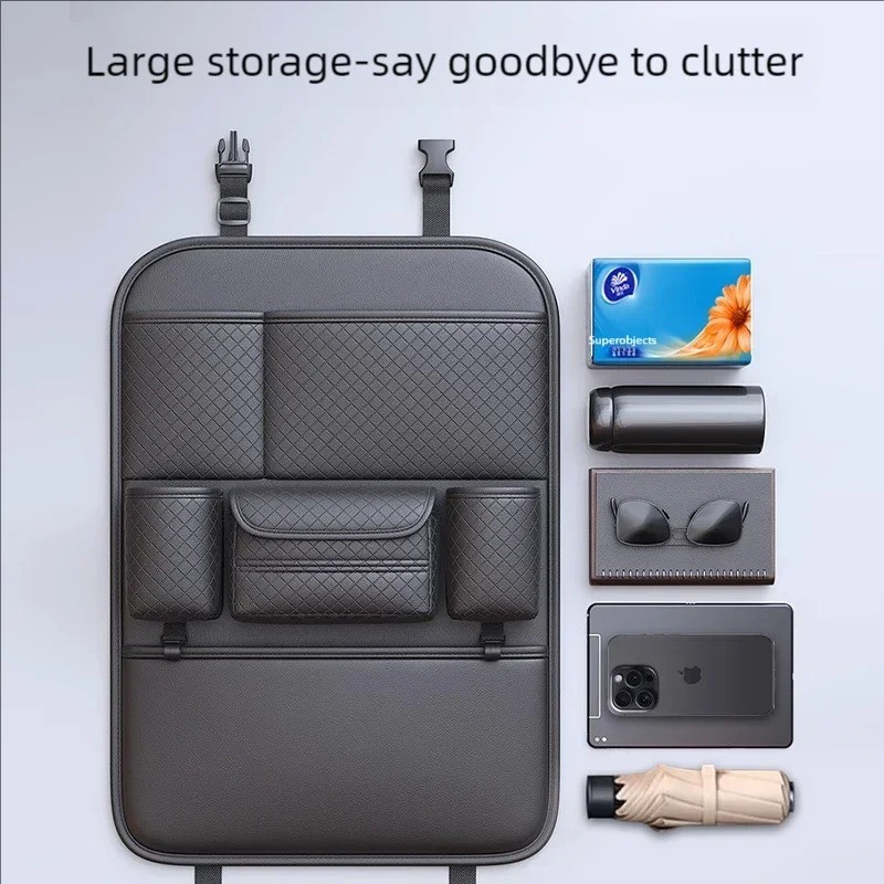 Car Seat Back Organizer - Multifunctional Storage for Car Essentials