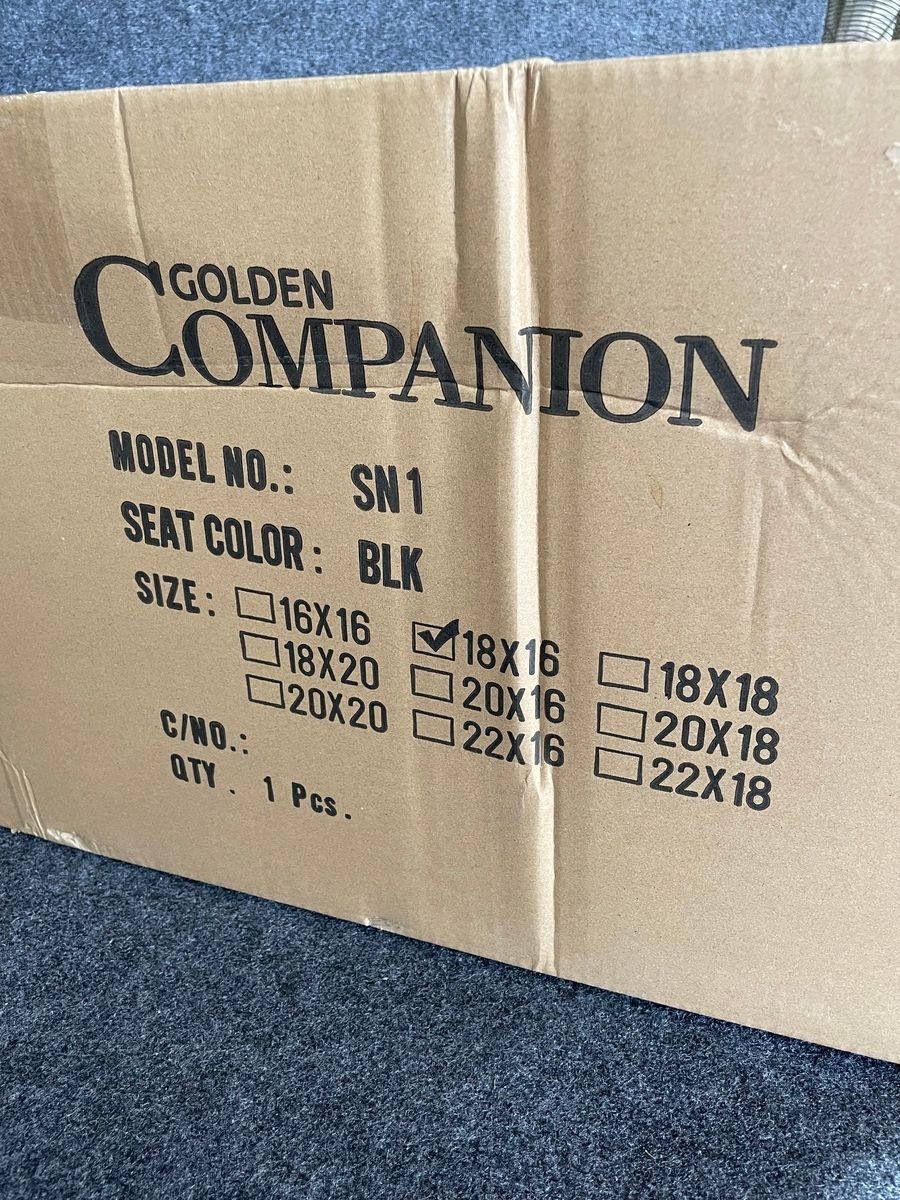 GOLDEN COMPANION Seat, Arms & Swivel Base for Mobility Scooters, No Hardware *