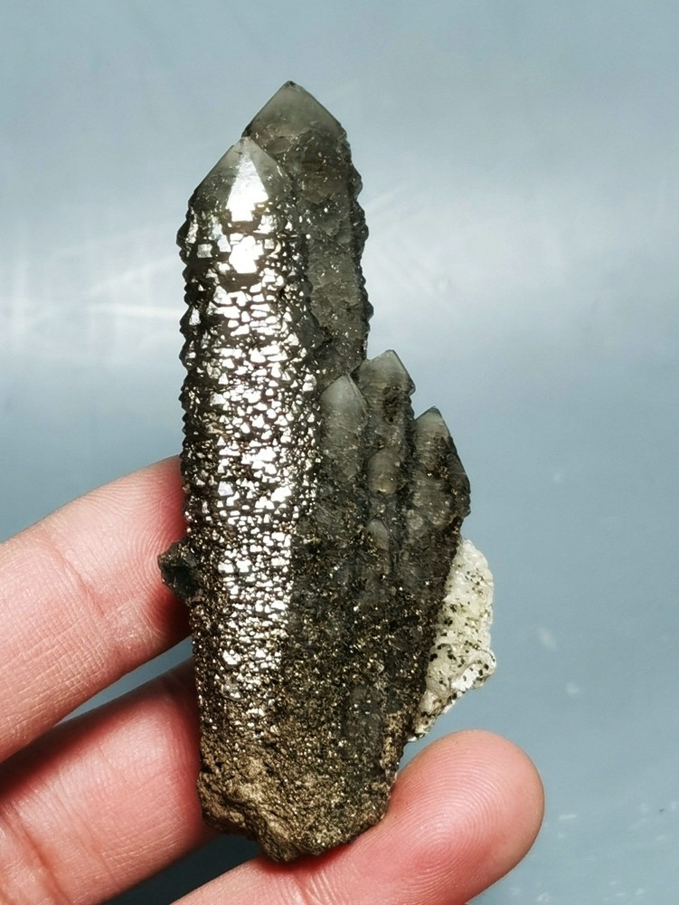 Natural Skeletal Quartz Crystal Cluster Specimen