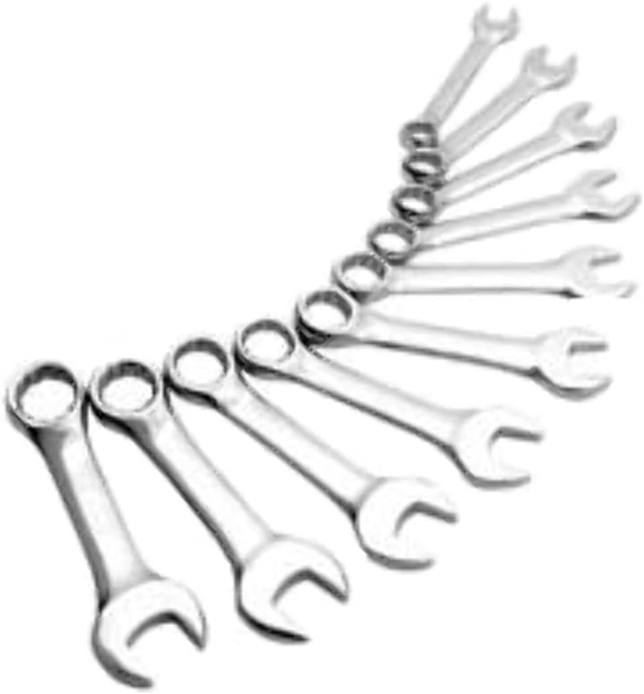 9930M Metric Stubby Combination Wrench Set, 10-Piece