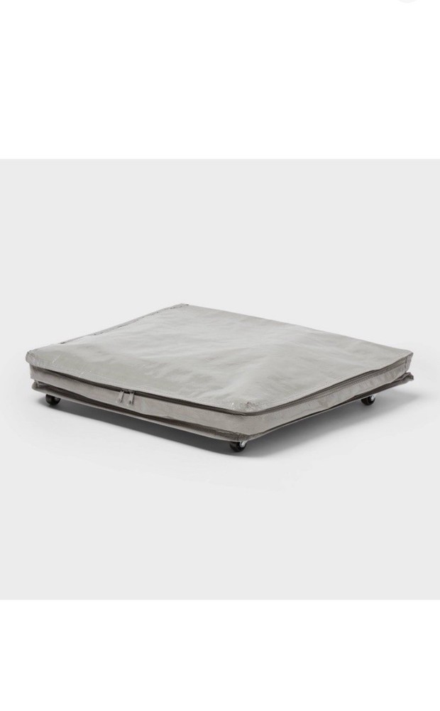 Storage Bag with Wheels Spaceship Gray - Brightroom™