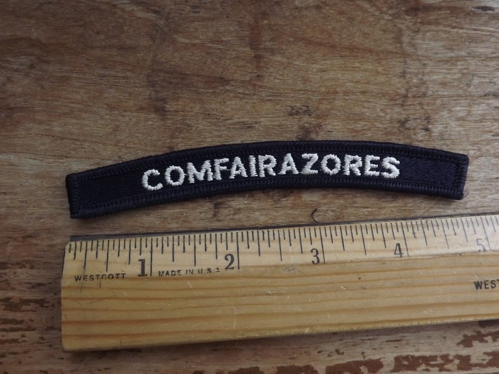 Navy COMFAIRAZORES Tab - INV# C1257