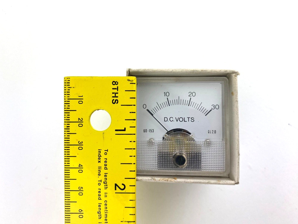 Calrad Panel Meter 60-153 - DC 30V - DC Volt Meter