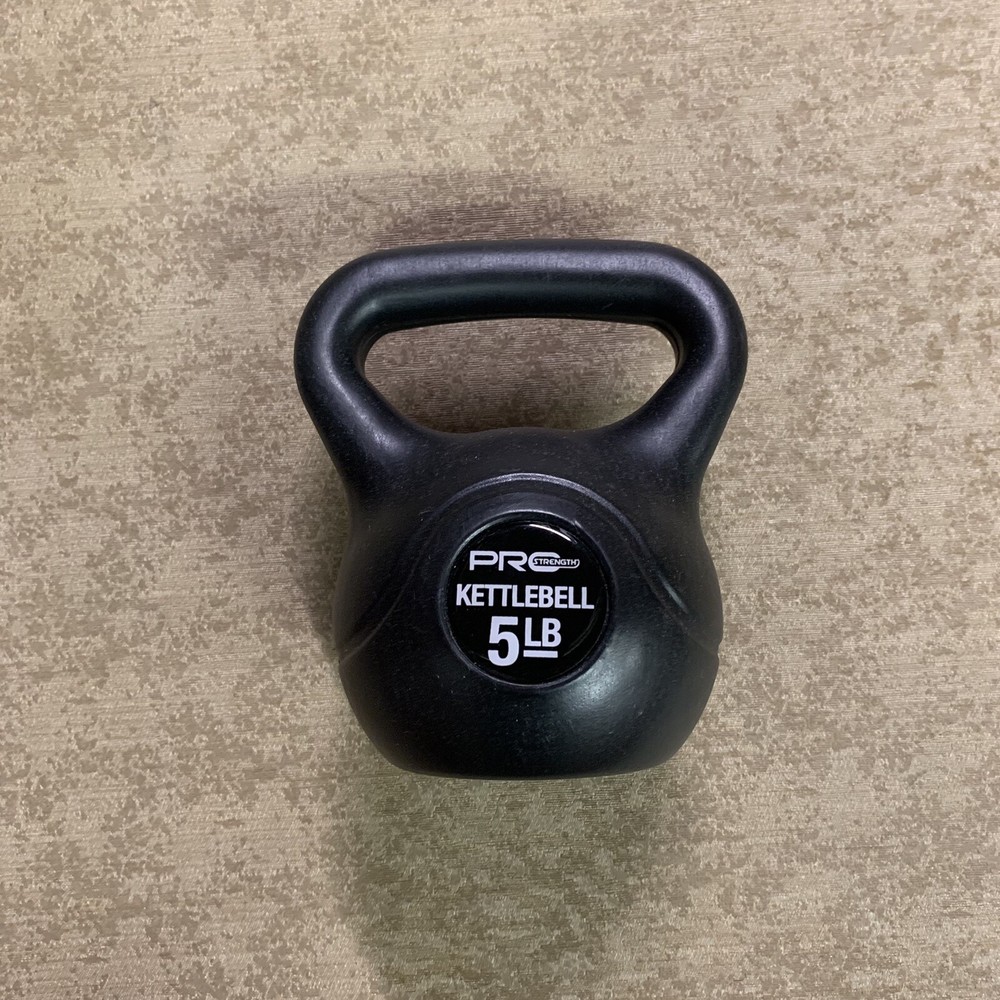 Kettlebell 5 Lb Pro Strength Black