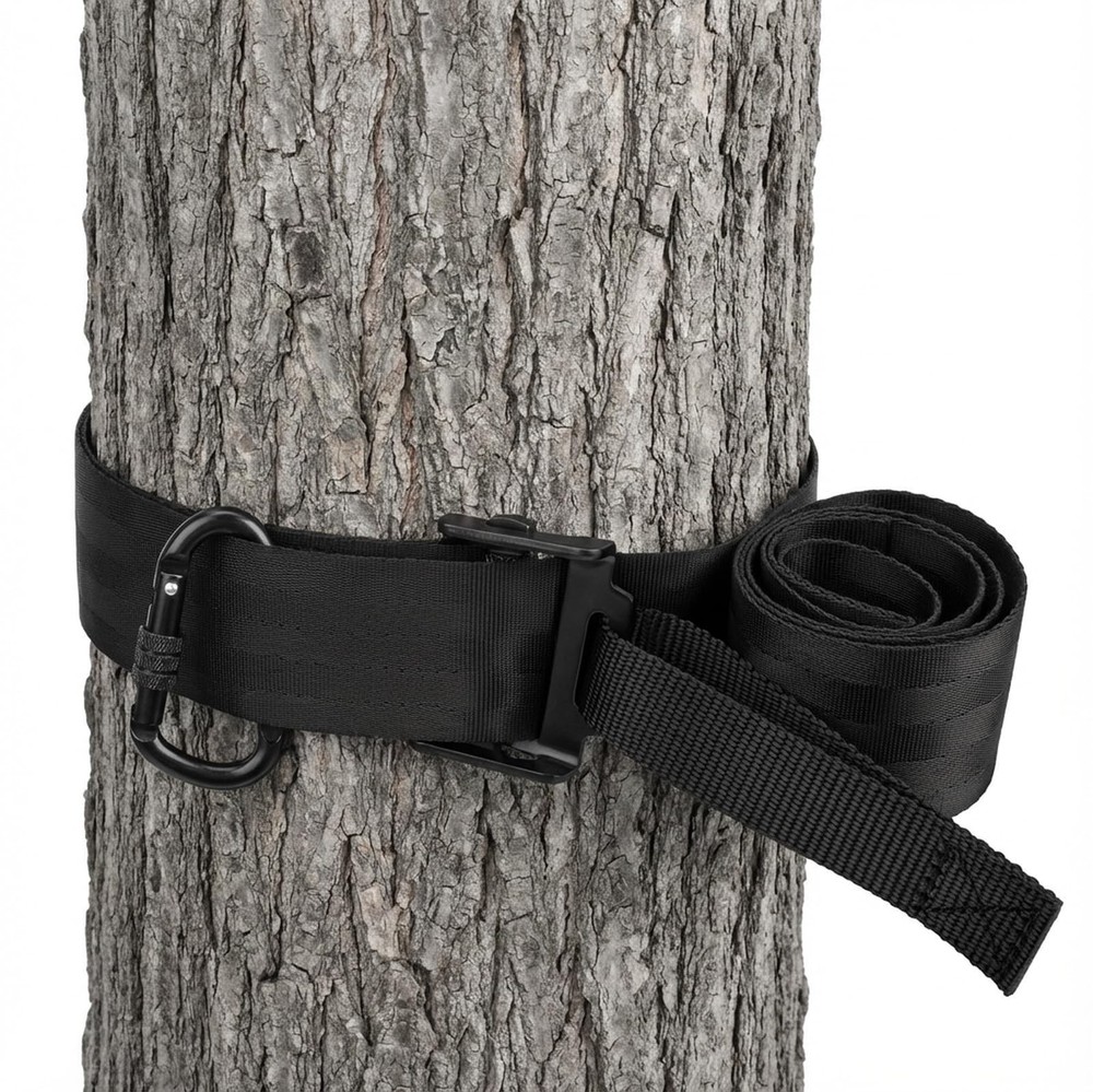 Quick-Connect Treestrap Compatible with Muddy - Hunting Harness Black