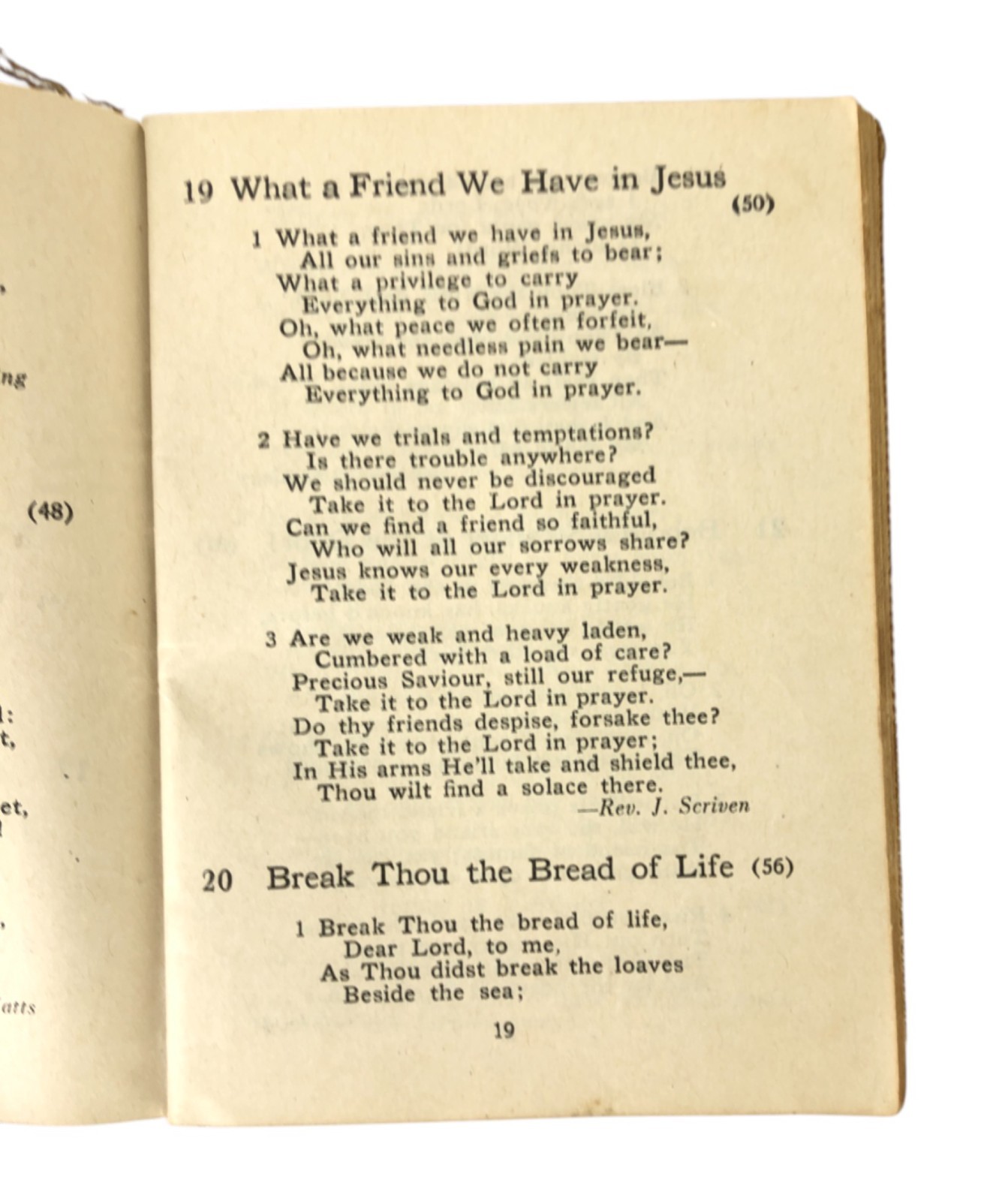 The Service Song Book - YMCA Pocket-Sized Booklet for WWI Soldiers 1918