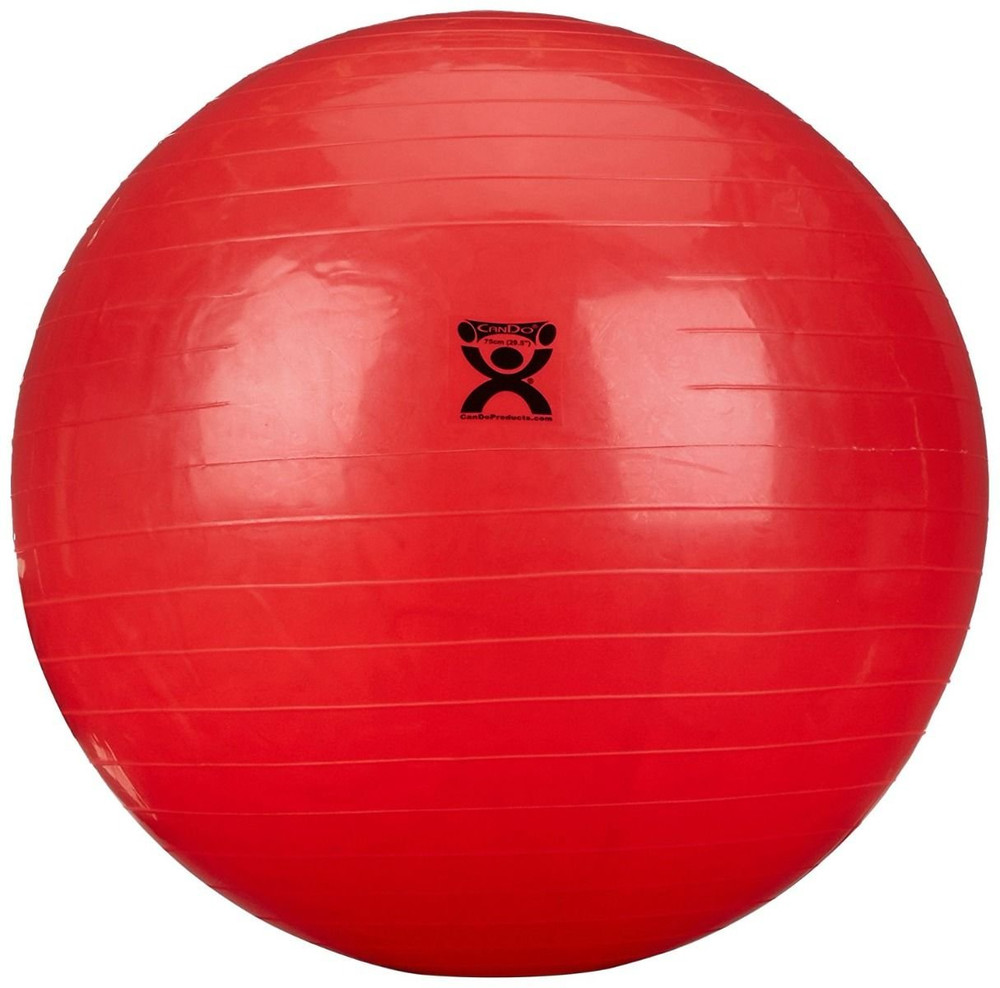 Energizing Exercising Balls, Red, 29 1/2"