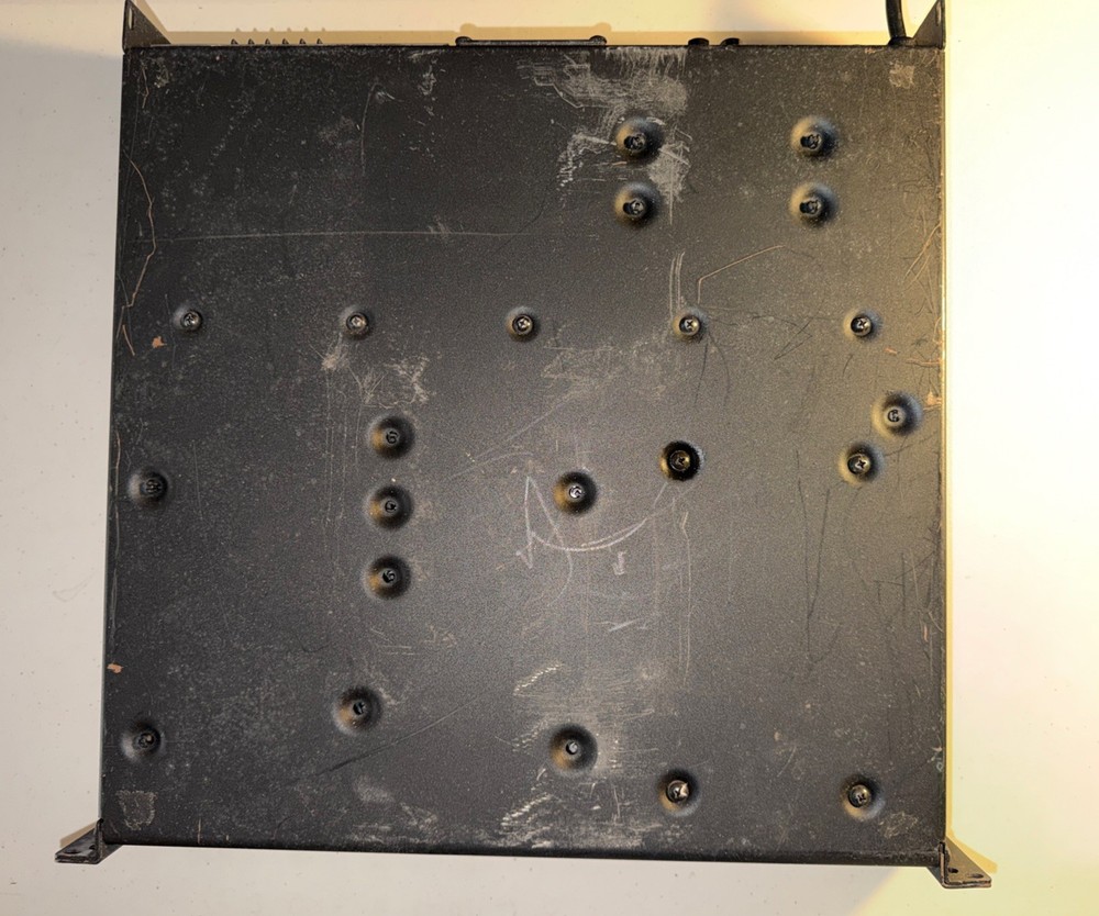 QSC MX-1500A Professional Power Amplifier - Powers On, Untested