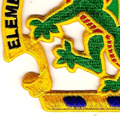 Chemical School Dragon Patch Elementis Regamus Proelium