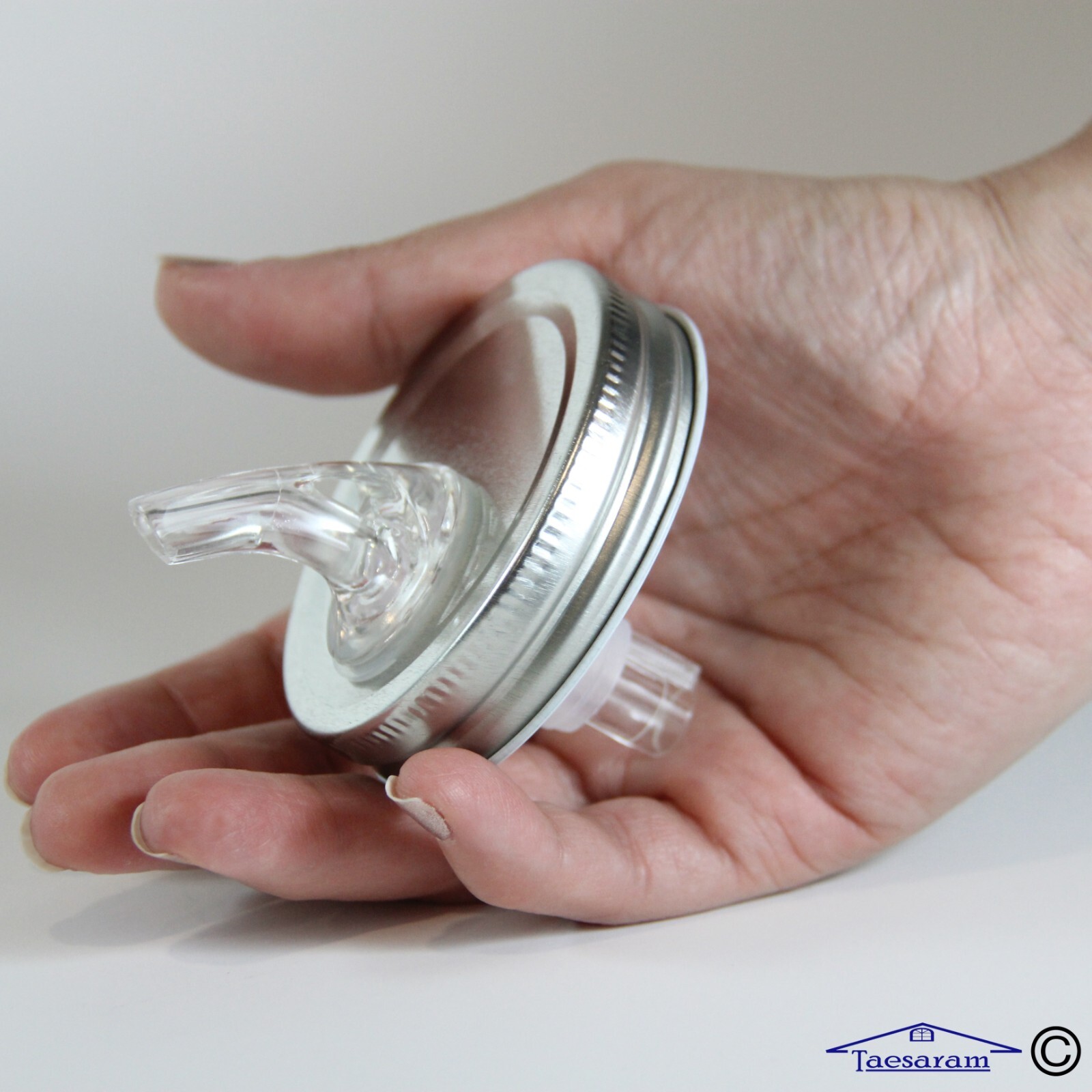 Mason Jar Pour Spouts Free Flow Regular Mouth Size 70mm dispenser Sprouting Lid