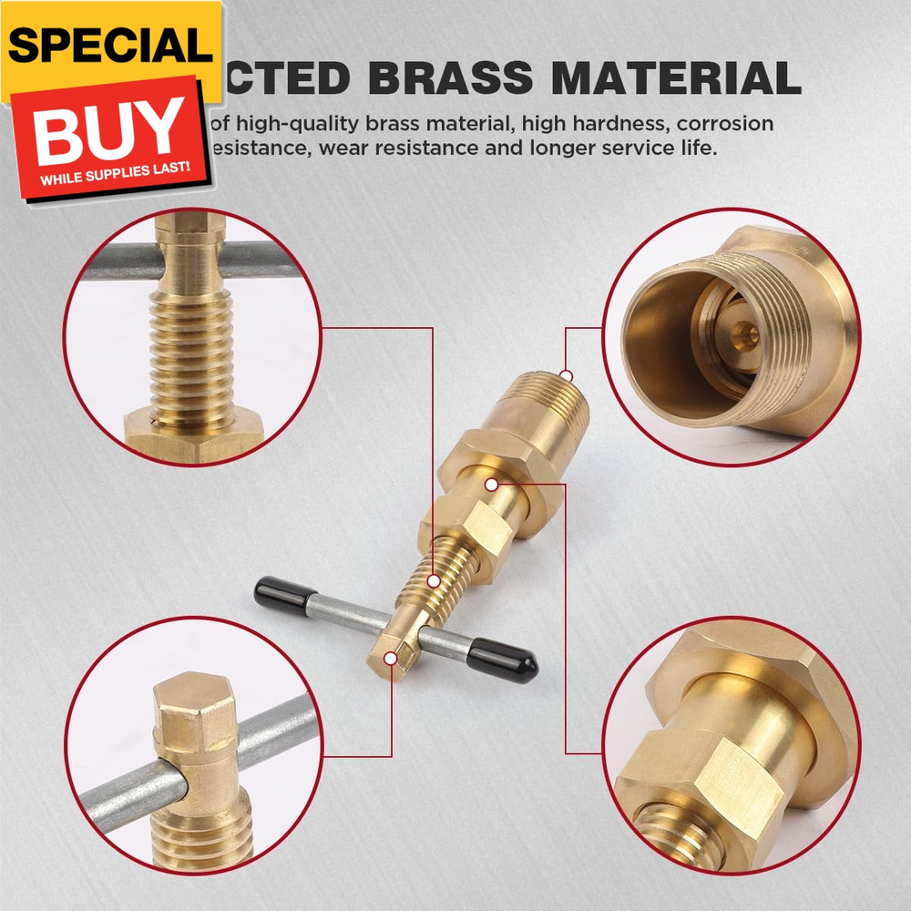 Compression Sleeve Puller Tool, Upgraded Hexagonal Head Design, Ferrule Puller P