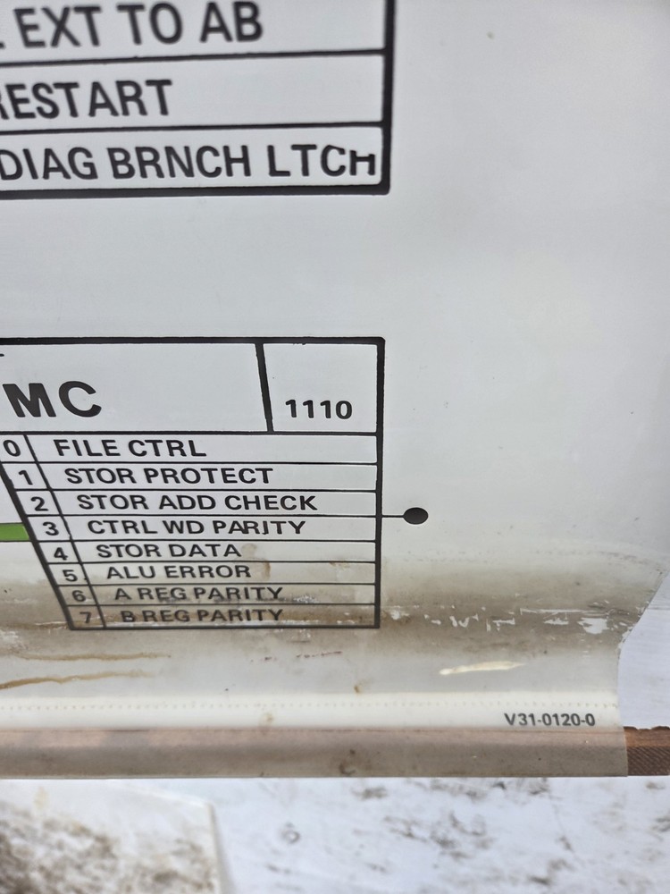 Rare Vintage IBM Mainframe System 360 Model 25 Flow Chart Schematic