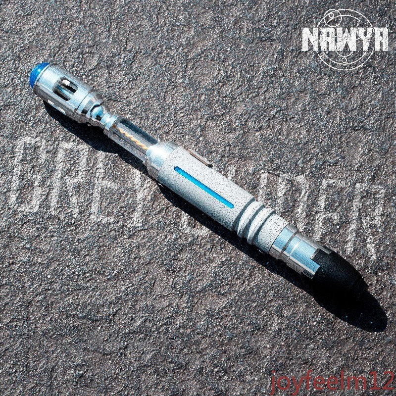 Doctor Who 10th Doctor Prop Metal Version Sonic Screwdriver Push-Pull Extendable