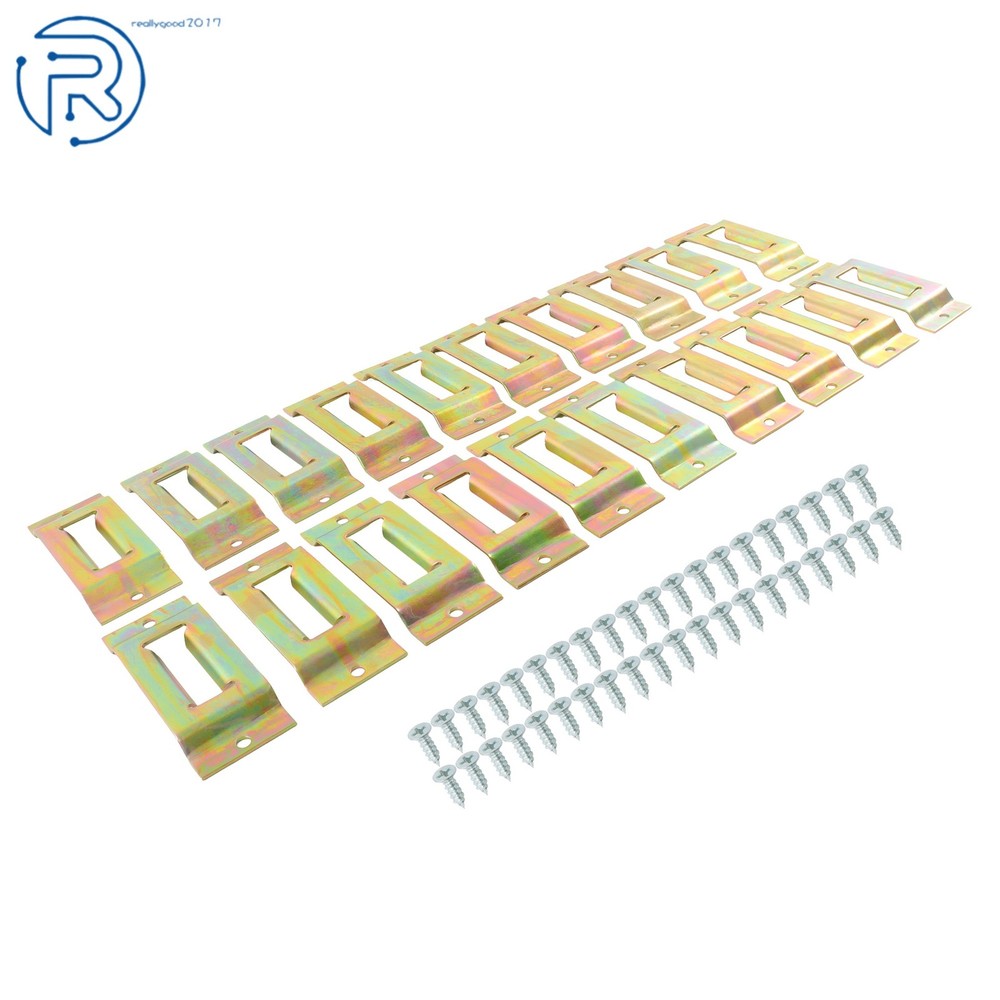 For Trailers Trucks Enclosed E Track Tie Down Secure Cargo Single Slots 20 Pack