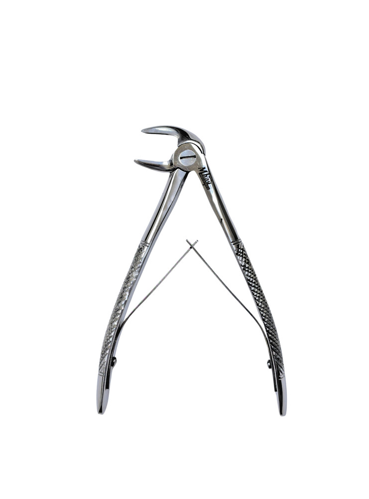 Dental Extraction 90° Curved Forceps 6" (Closed)