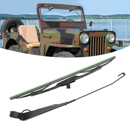 12V Universal Electric Windshield Wiper Motor Kit Replacement for Tractor