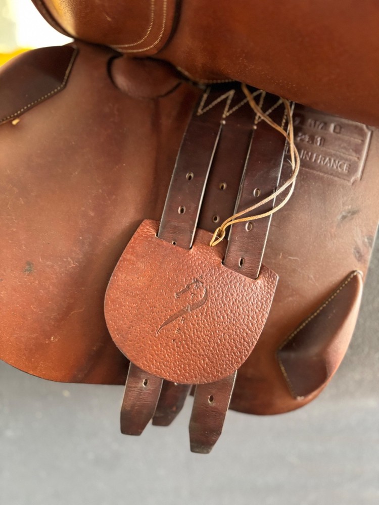 Lightly Used Antares Jumping Saddle 17"