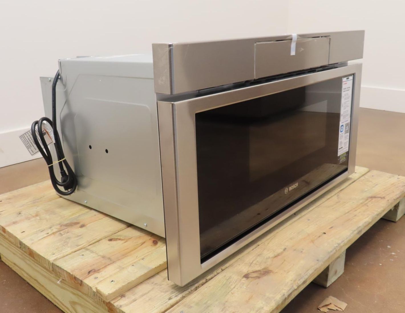 Bosch 800 Series HMD8054UC 30" Tilt Display 1.2 CuFt Smart Microwave Drawer Pics