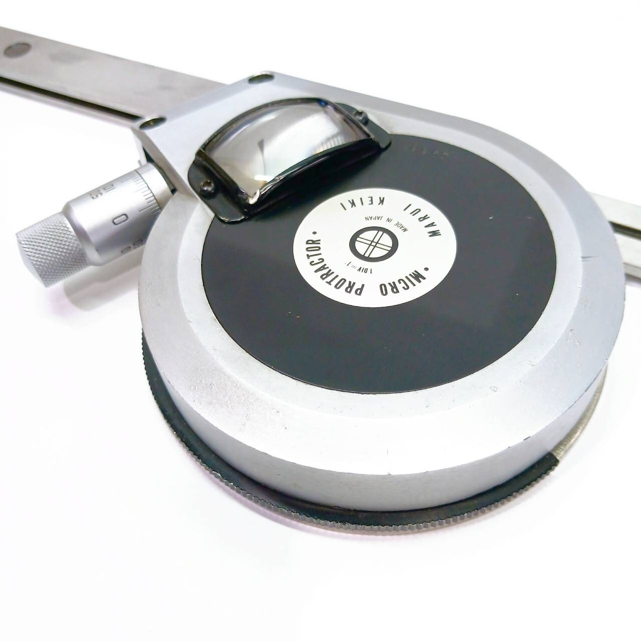 MARUI KEIKI Micro Protractor MP-101 Angle Gauge 0-360 degrees From Japan /AE243