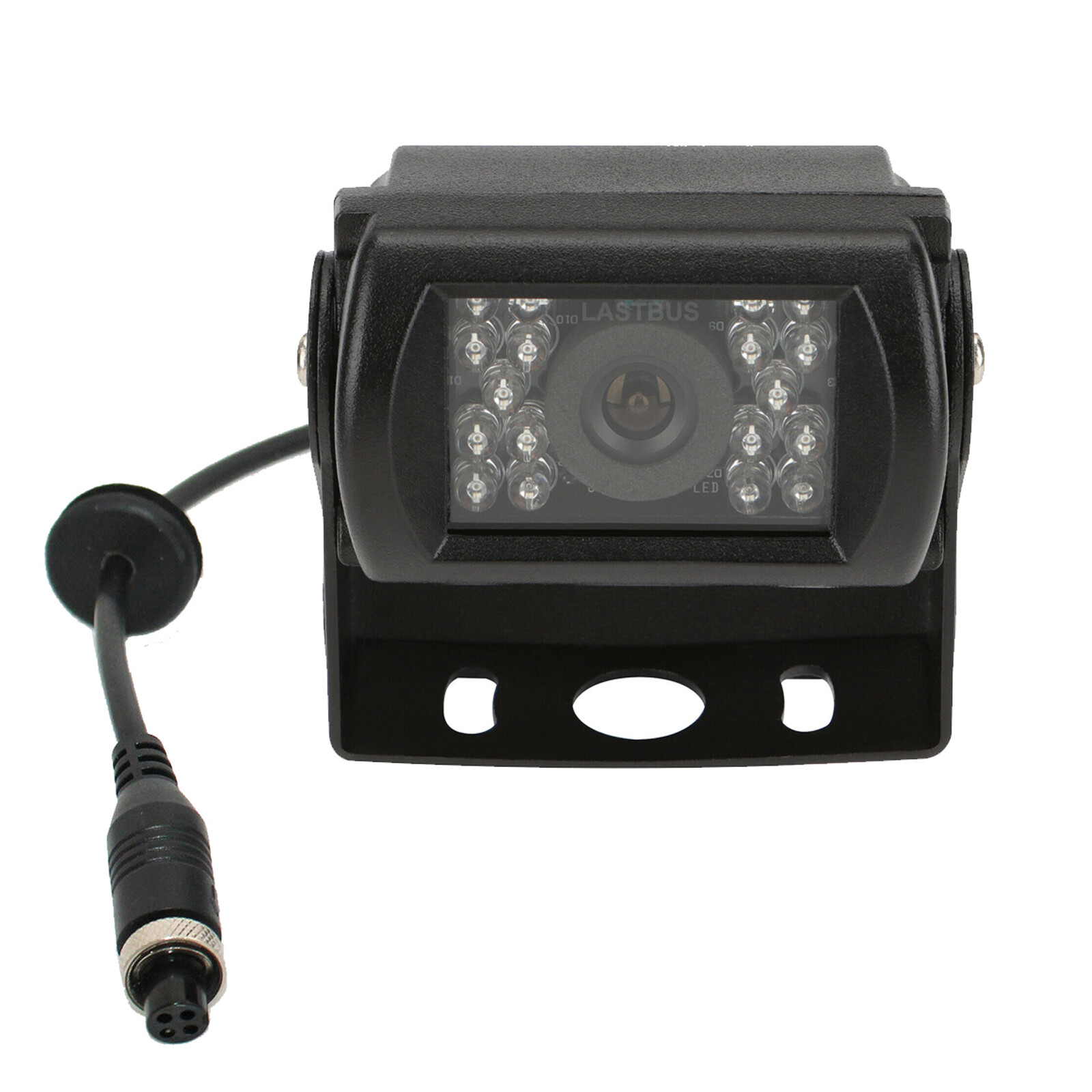 4Pin Rear View Backup Camera For Bus Truck Van RV CCD IR Night Vision Waterproof