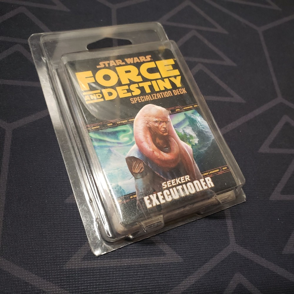Star Wars: Force and Destiny - Seeker Executioner Deck (RPG Accessory) FFG OOP