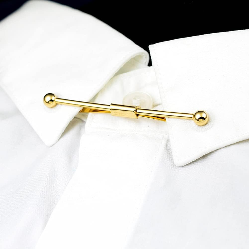 3 Pieces Collar Bar Collar Pin Tie Pins Collar Bar Pin Shirt Collar Bar Necktie