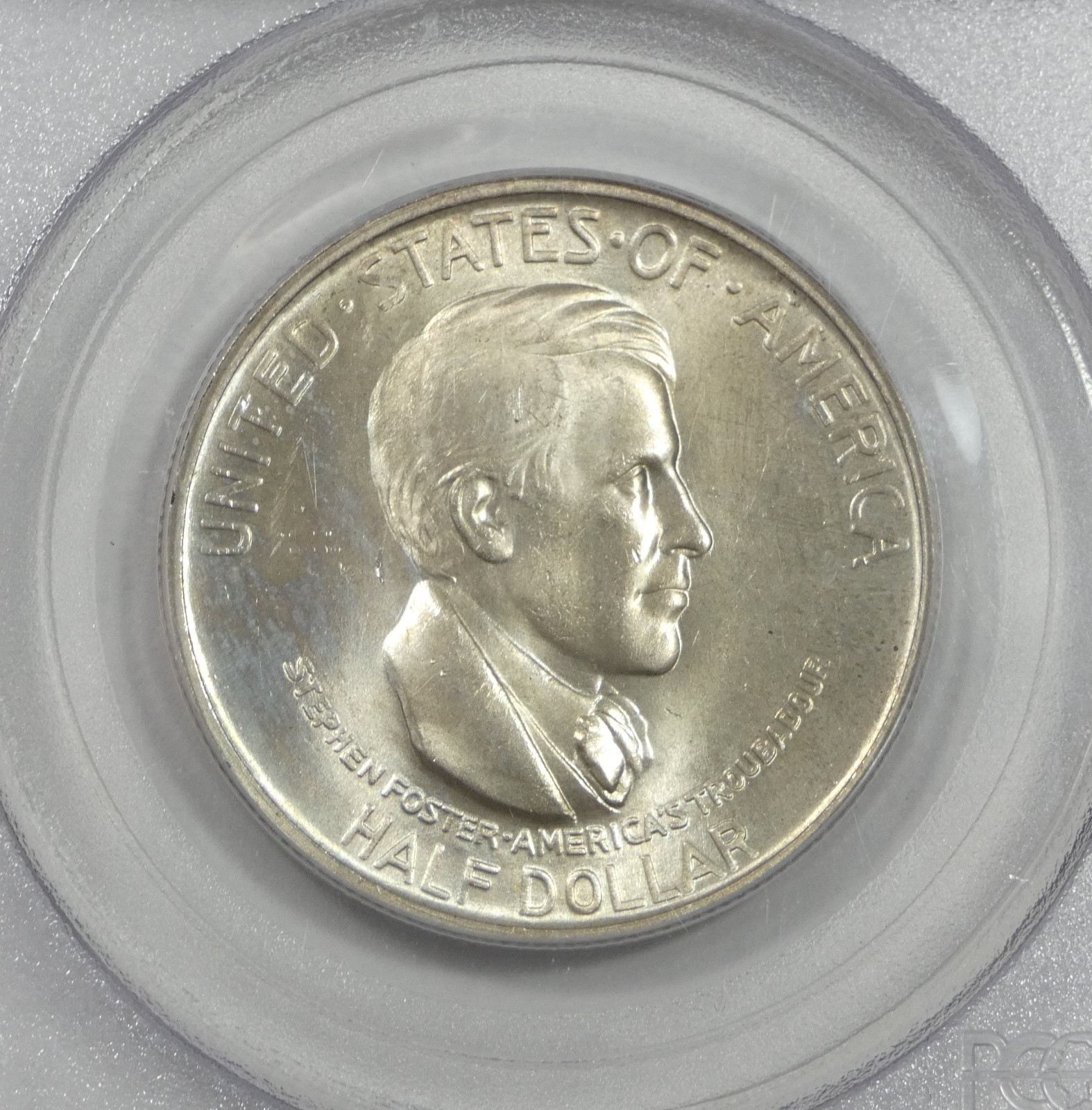 1936 Cincinnati Music Center Commemorative Silver Half Dollar PCGS MS 65