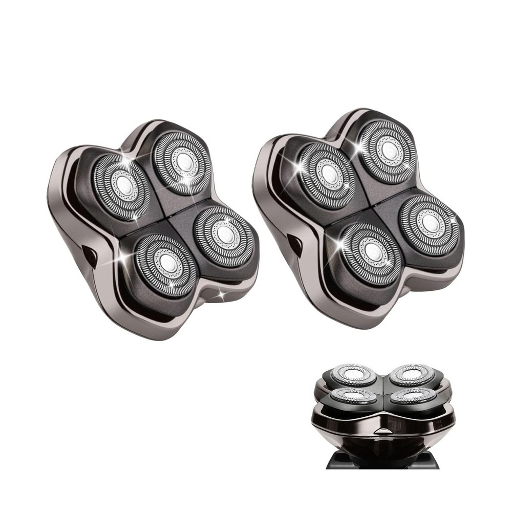 Shaver Replacement Heads Compatible with Skull Head Shaver, Replace... Fast Ship