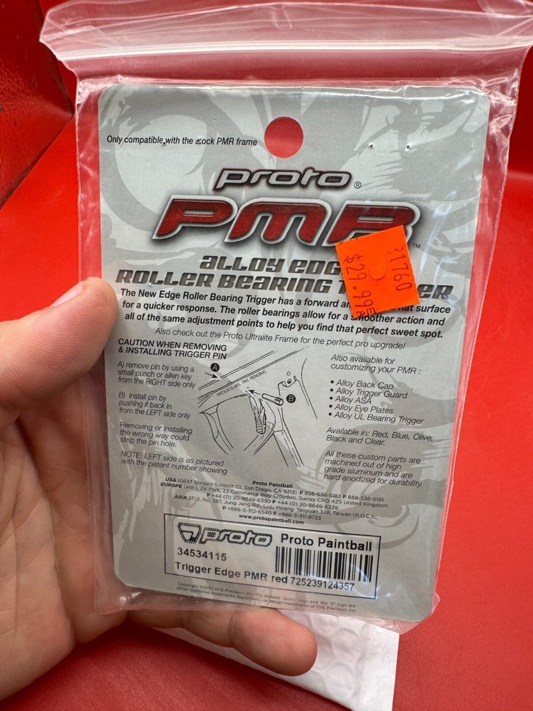 Proto PMR Trigger Kit - Red