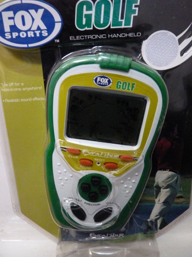 Excalibur Electronic Handheld Golf, Fox Sports, NIP
