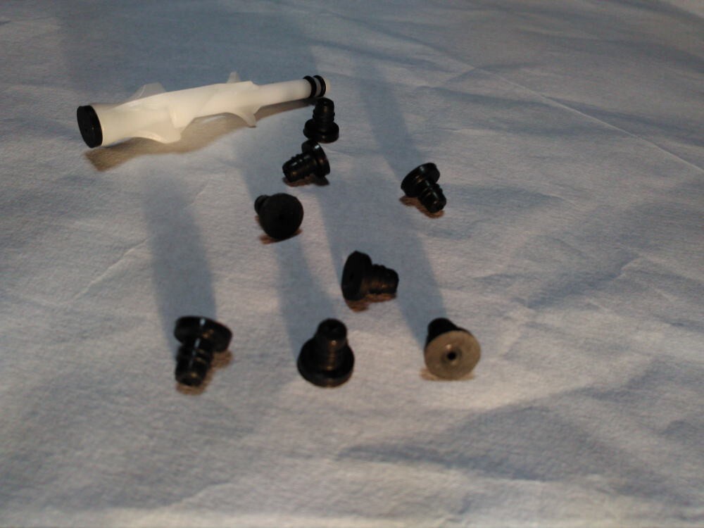 8 Poppet Rubber Sheets For SCUBAPRO Regulator Second Stage
