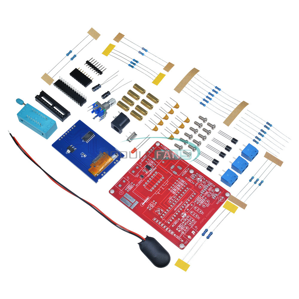 LCD 12864 Mega328 Transistor Tester Diode Capacitance DIY Kit LCR Meter