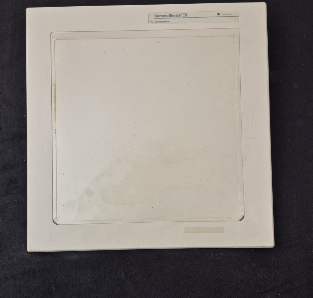 Summagraphics SummaSketch III MM 1201 Graphics Drawing Table NO PWR CRD/UNTESTED