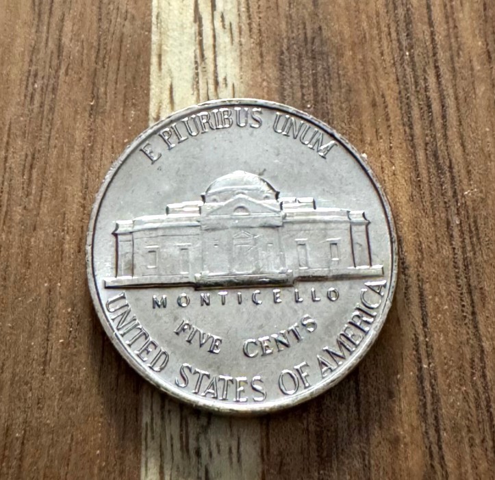 1960 P UNCIRCULATED JEFFERSON NICKEL