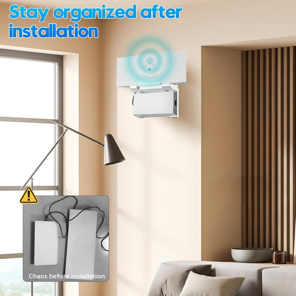 Space-Saving Starlink Gen 3 Wall Bracket - Easy Installation & Durability