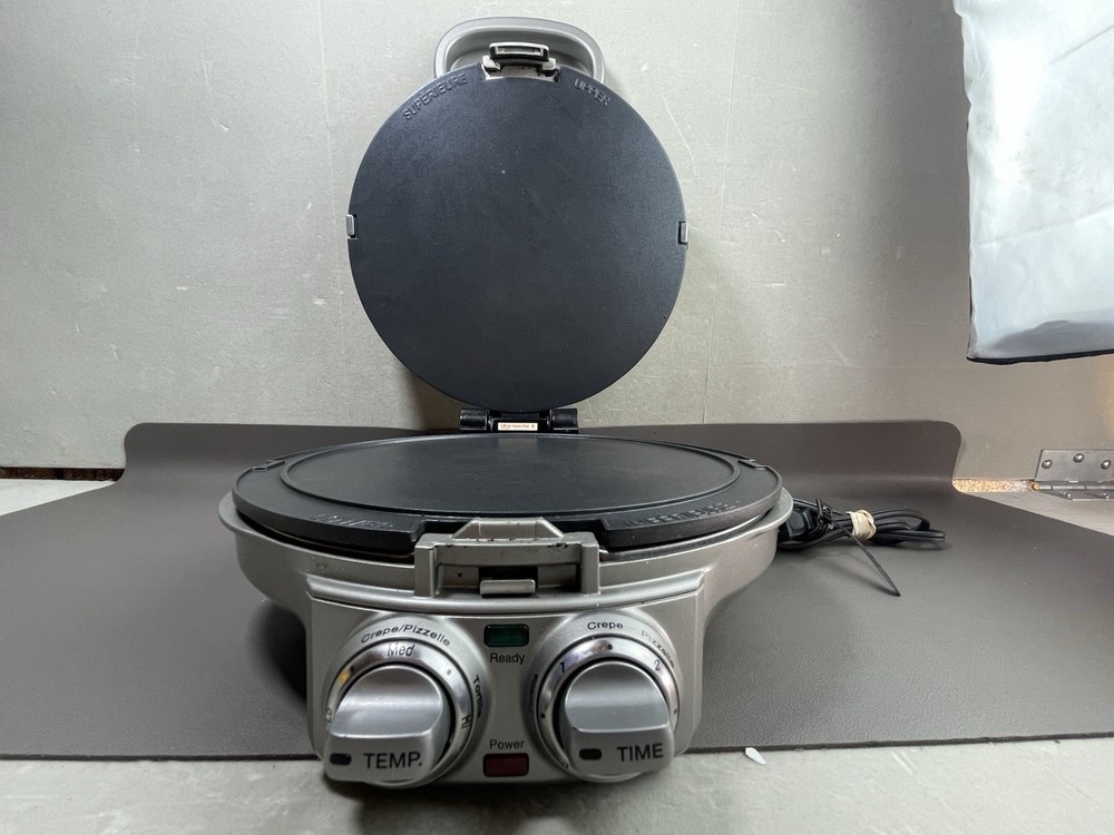 Cuisinart CPP-200 International Chef Crepe Pizzelle Pancake Plus Tested